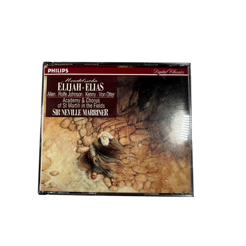 Mendelssohn Elijah-Elias Academy St Martin Chorus Sir Neville Marriner 1992